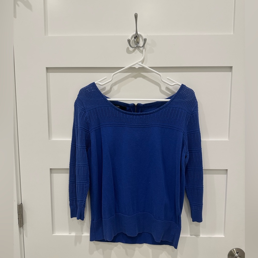 Fate Women’s Blue Sweater Size Large (runs small)